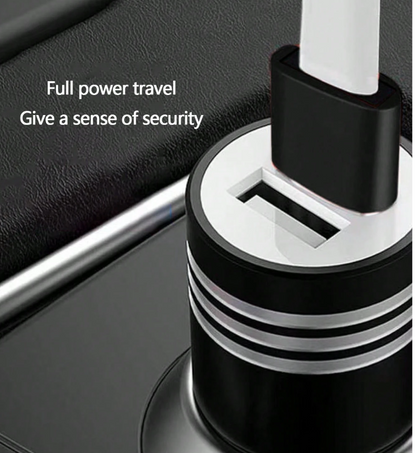 USB-A to Type-C adapter body with reinforced ring design, black and silver metal
