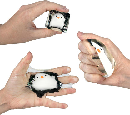 ORB Tabalicious TABA Squishy Glow in The Dark White Chick Stress Cube Toy