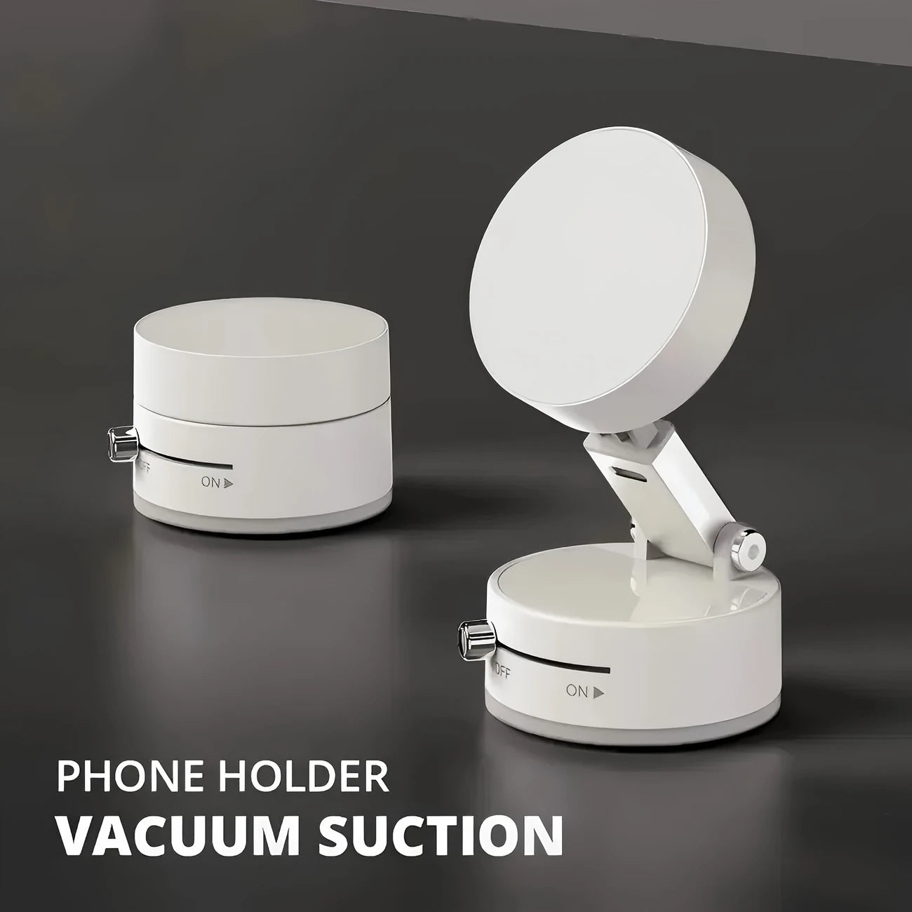 Ultra-Grip Magnetic Vacuum Car Phone Mount | 360° Rotation