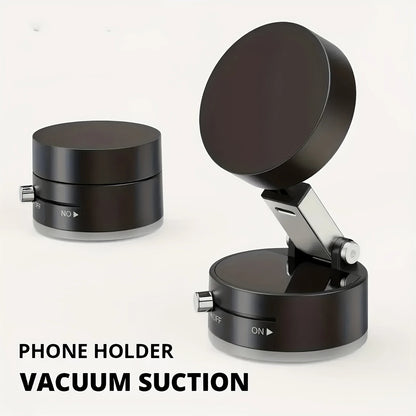 Ultra-Grip Magnetic Vacuum Car Phone Mount | 360° Rotation