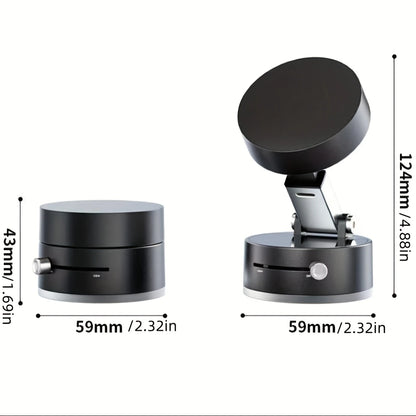 Ultra-Grip Magnetic Vacuum Car Phone Mount | 360° Rotation