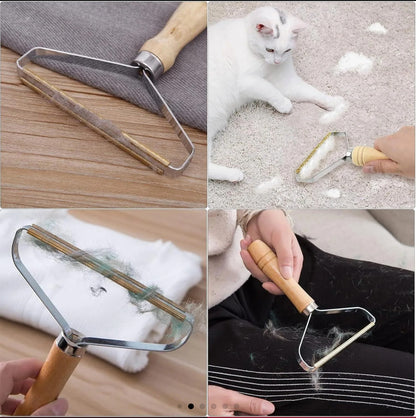 Aniuge 2-Pack Manual Lint Remover & Carpet Scraper